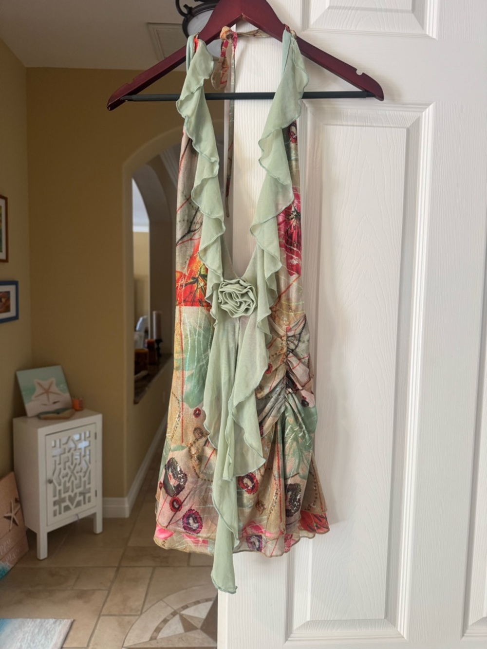 Outcast Dianna mini dress in Olivia - Picture 8 of 11